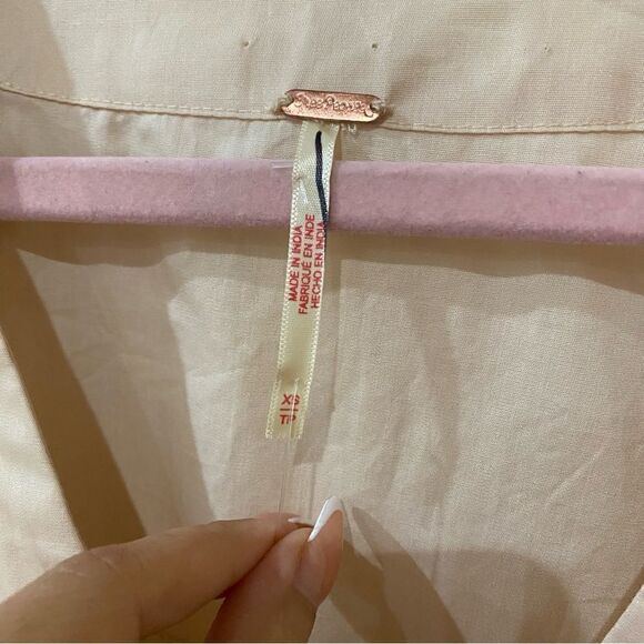 NWOT Free People Oversized Button Down Jumpsuit size XS - Picture 4 of 6